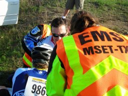 Barry  Cindy working on patient